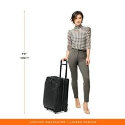 Briggs & Riley Baseline Garment Bags, Black, Carry-On Upright -Luggage Factory Store 41l23cORXCL