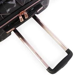 Juicy Couture Women's Vivian 3 Piece Hardside Spinner Luggage Set, Black Marble Web, One Size 11 Juicy Couture Women's Vivian 3 Piece Hardside Spinner Luggage Set, Black Marble Web, One Size -Luggage Factory Store 41lbEEPE3SL