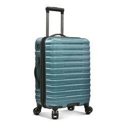 U.S. Traveler Boren Polycarbonate Hardside Rugged Travel Suitcase Luggage With 8 Spinner Wheels, Aluminum Handle, Teal, 2-Piece Set 16 U.S. Traveler Boren Polycarbonate Hardside Rugged Travel Suitcase Luggage With 8 Spinner Wheels, Aluminum Handle, Teal, 2-Piece Set -Luggage Factory Store 41lbzWp3NbS