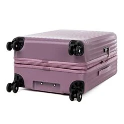 Travelpro Maxlite Air Hardside Expandable Luggage, 8 Spinner Wheels, Lightweight Hard Shell Polycarbonate, Orchid Pink Purple, Checked-Medium 25-Inch -Luggage Factory Store 41lm2Kd1gZL