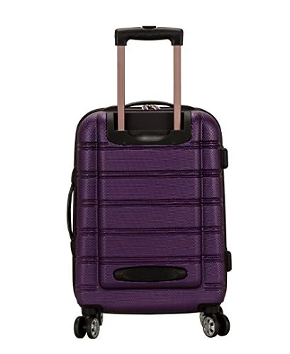 Rockland Melbourne Hardside Expandable Spinner Wheel Luggage, Purple, Carry-On 20-Inch 8 Rockland Melbourne Hardside Expandable Spinner Wheel Luggage, Purple, Carry-On 20-Inch - Image 6