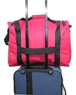 Boardingblue Under Seat 18" Duffel Bag Personal Item For Spirit & Frontier Airlines + Bonus.(Red 10 Boardingblue Under Seat 18" Duffel Bag Personal Item For Spirit & Frontier Airlines + Bonus.(Red -Luggage Factory Store 41mnyHJCjVL