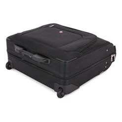 (USED) SWISSGEAR Full-Sized Effortless Folding Wheeled Garment Bag | Rolling Travel Luggage | Men's And Women's - Black 12 (USED) SWISSGEAR Full-Sized Effortless Folding Wheeled Garment Bag | Rolling Travel Luggage | Men's And Women's - Black -Luggage Factory Store 41nRVR6 M1L