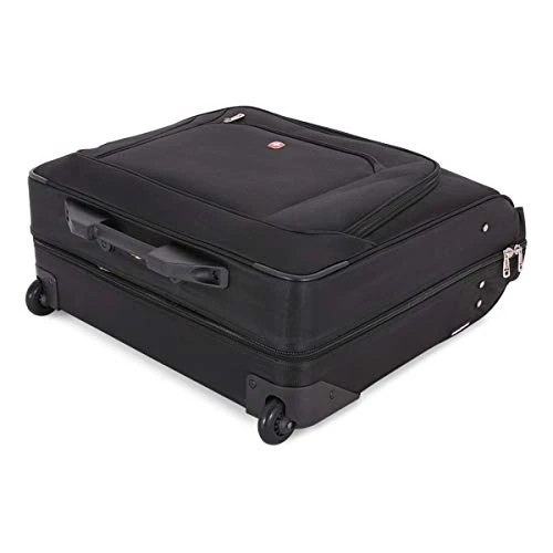 (USED) SWISSGEAR Full-Sized Effortless Folding Wheeled Garment Bag | Rolling Travel Luggage | Men's And Women's - Black 4 (USED) SWISSGEAR Full-Sized Effortless Folding Wheeled Garment Bag | Rolling Travel Luggage | Men's And Women's - Black - Image 3