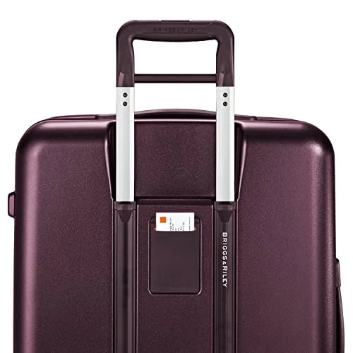 Briggs & Riley Sympatico Hardside Medium Spinner Luggage, Plum, 27-Inch Checked 13 Briggs & Riley Sympatico Hardside Medium Spinner Luggage, Plum, 27-Inch Checked - Image 11