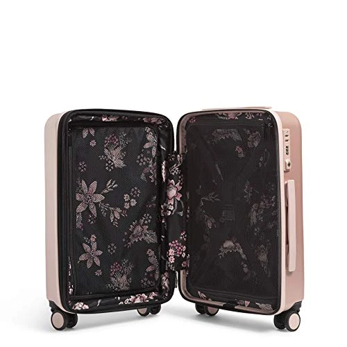 Vera Bradley Women's Hardside Rolling Suitcase Luggage, Enchanting Rose, 22" Carry On 4 Vera Bradley Women's Hardside Rolling Suitcase Luggage, Enchanting Rose, 22" Carry On - Image 2