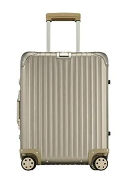 Rimowa Topas Titanium Carry On Luggage IATA 21" Inch Multiwheel 32L Suitcase - Champagne 11 Rimowa Topas Titanium Carry On Luggage IATA 21" Inch Multiwheel 32L Suitcase - Champagne -Luggage Factory Store 41rq1wDLK7L