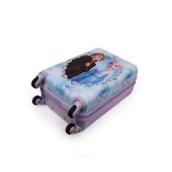 Disney Frozen II Anna Elsa Luggage Hard Side Tween Spinner Rolling Suitcase For Kids Carry-On Travel Trolley - 20 Inch -Luggage Factory Store 41sdEOKE7PL