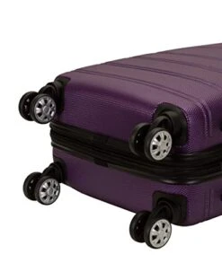 Rockland Melbourne Hardside Expandable Spinner Wheel Luggage, Purple, Carry-On 20-Inch 14 Rockland Melbourne Hardside Expandable Spinner Wheel Luggage, Purple, Carry-On 20-Inch -Luggage Factory Store 41tQFiOLhJL