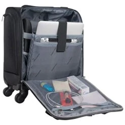 Kenneth Cole Reaction 18" Lightweight Multi-Pocket Anti-Theft RFID 14.1" Laptop & Tablet Underseater Carry-On With USB Charging Port, Black 19 Kenneth Cole Reaction 18" Lightweight Multi-Pocket Anti-Theft RFID 14.1" Laptop & Tablet Underseater Carry-On With USB Charging Port, Black -Luggage Factory Store 41upIpBCpIL 3a1ad845 4f1e 42c9 aaee 711ad9b897f7