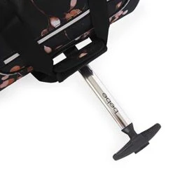 BEBE Women's Valentina-Wheeled Under The Seat Carry-on Bag, Floral Branch, One Size -Luggage Factory Store 41vT RMz2qL