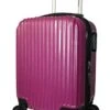 BoardingBlue China-US Airlines Spinner Free Carry On Under Seat Personal Item (Pink)