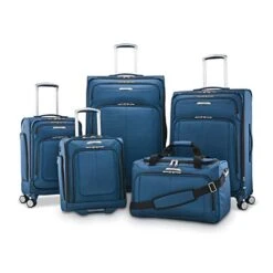 Samsonite SoLyte DLX Underseat Wheeled Carry-On (Mediterranean Blue) -Luggage Factory Store 41yGN0mIv2L 61e4b666 dc5d 4e39 bfcb c9a901997240