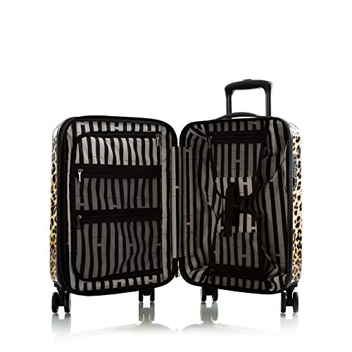 Heys America Black Leopard 21-Inch Hardside Carry-On Spinner (Brown Leopard) 6 Heys America Black Leopard 21-Inch Hardside Carry-On Spinner (Brown Leopard) - Image 4