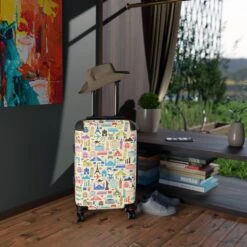 LFO - Luggage Factory - Travel Print Suitcase Carry On -Luggage Factory Store 4345432957791689605 2048