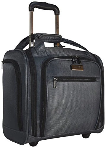 Kenneth Cole Reaction Excursion Wheeled Underseat Carry On Bag (Charcoal) 3 Kenneth Cole Reaction Excursion Wheeled Underseat Carry On Bag (Charcoal)