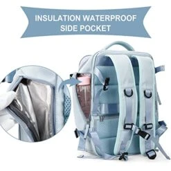 Large Travel Backpack Women, Carry On Backpack,Hiking Backpack Waterproof Outdoor Sports Rucksack Casual Daypack School Bag Fit 14 Inch Laptop With USB Charging Port Shoes Compartment -Luggage Factory Store 511NEbDZxJL