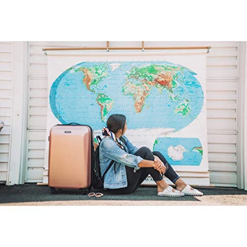 American Tourister Moonlight Hardside Expandable Luggage With Spinner Wheels, Rose Gold, 2-Piece Set (21/24) 5 American Tourister Moonlight Hardside Expandable Luggage With Spinner Wheels, Rose Gold, 2-Piece Set (21/24) - Image 3