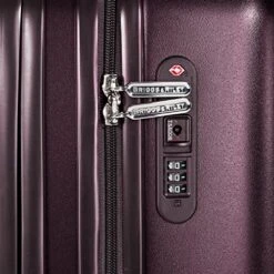 Briggs & Riley Sympatico Hardside Medium Spinner Luggage, Plum, 27-Inch Checked 33 Briggs & Riley Sympatico Hardside Medium Spinner Luggage, Plum, 27-Inch Checked -Luggage Factory Store 513 UEn511L