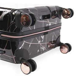 Juicy Couture Women's Vivian 3 Piece Hardside Spinner Luggage Set, Black Marble Web, One Size 10 Juicy Couture Women's Vivian 3 Piece Hardside Spinner Luggage Set, Black Marble Web, One Size -Luggage Factory Store 5146 saDoWL