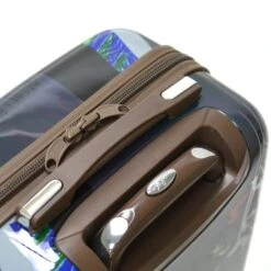 Olympia Luggage King Sejong Art Series 25 Inch Mid-size Rolling Case, Khaki, One Size -Luggage Factory Store 5163uA xdiL