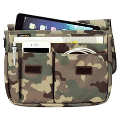 LIHIT LAB Carrying Pouch/Laptop Sleeve, Camouflage, 6.7 X 9.4 Inches (A7575-31) -Luggage Factory Store 518Lz3MxMsL