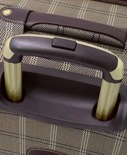 London Fog Brentwood II 4 Piece Set (with Under The Seat Bag), Cappuccino -Luggage Factory Store 518uSA0XkzL