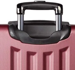 Kenneth Cole Reaction Reverb Hardside 8-Wheel 3-Piece Spinner Luggage Set: 20" Carry-on, 25", 29", Raspberry -Luggage Factory Store 519JROnL4lL