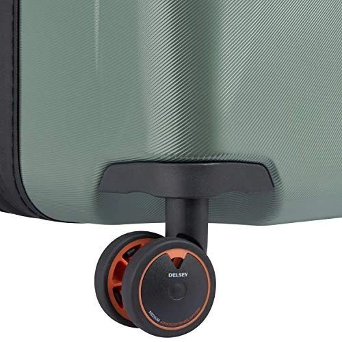 DELSEY Paris Cactus Hardside Luggage With Spinner Wheels, Khaki, Checked-Medium 24 Inch 7 DELSEY Paris Cactus Hardside Luggage With Spinner Wheels, Khaki, Checked-Medium 24 Inch - Image 5