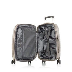 Heys America Motif Femme 3pc Hardside Spinner Set (Gunmetal) -Luggage Factory Store 51COMOZ371L