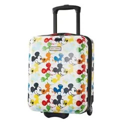 American Tourister Disney 2-piece Hardside Carry-On Set, Mickey Mouse -Luggage Factory Store 51GjyWb1u8L