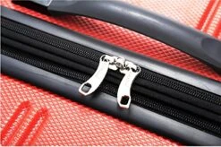 Rockland Melbourne Hardside Expandable Spinner Wheel Luggage, Red, 2-Piece Set (20/28) -Luggage Factory Store 51JJByRC3LL