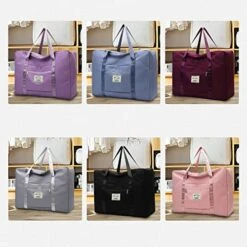 MIANHT Foldable Travel Duffel Bag - Sports Tote Gym Bag, Shoulder Week-Ender Overnight Bag For Women And Girls, Tote Carry On Luggage -Luggage Factory Store 51JK7Hcq0JL