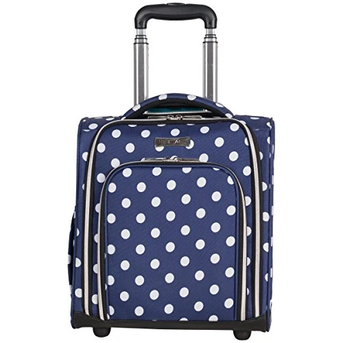 Heritage Travelware Albany Park 16" 600d Polka Dot Polyester 2-Wheel Underseater Carry-on 3 Heritage Travelware Albany Park 16" 600d Polka Dot Polyester 2-Wheel Underseater Carry-on