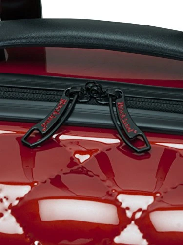 Rockland Quilt Hardside Expandable Spinner Wheel Luggage Set, Red, 3-Piece (20/24/28) 4 Rockland Quilt Hardside Expandable Spinner Wheel Luggage Set, Red, 3-Piece (20/24/28) - Image 2