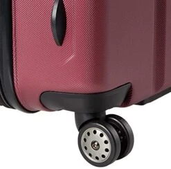 Kenneth Cole Reaction Reverb Hardside 8-Wheel 3-Piece Spinner Luggage Set: 20" Carry-on, 25", 29", Raspberry -Luggage Factory Store 51NhTrzvmfL