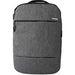 Incase City Collection Compact Backpack Backpack Heather Black/Gunmetal Gray One Size -Luggage Factory Store 51Noop9R 2B 2BL