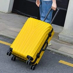 New Aluminum Frame Rolling Luggage Women Travel Bag Trolley Suitcase Carry On Luggage,Silver,24 12 New Aluminum Frame Rolling Luggage Women Travel Bag Trolley Suitcase Carry On Luggage,Silver,24 -Luggage Factory Store 51NzDlIcmKL 462a3dbb 318d 49cb a56b 31677f8bd414