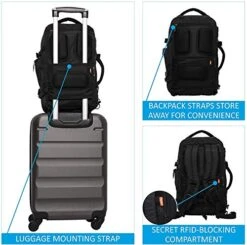 17in Airline Approved Travelling Shoulder Bag Carry On Overnight Underseat 18L 11 17in Airline Approved Travelling Shoulder Bag Carry On Overnight Underseat 18L -Luggage Factory Store 51PV5L0AxIL