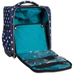 Heritage Travelware Albany Park 16" 600d Polka Dot Polyester 2-Wheel Underseater Carry-on 20 Heritage Travelware Albany Park 16" 600d Polka Dot Polyester 2-Wheel Underseater Carry-on -Luggage Factory Store 51SQEZ0pBbL