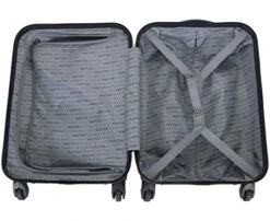 Kenneth Cole REACTION Gramercy Collection Lightweight Hardside 4-Wheel Spinner Luggage, Black, 20-Inch Carry On 13 Kenneth Cole REACTION Gramercy Collection Lightweight Hardside 4-Wheel Spinner Luggage, Black, 20-Inch Carry On -Luggage Factory Store 51WAK8HYhEL