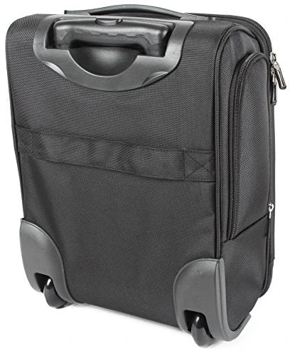 Ful Crosby Carry-on Luggage, Narrow Profile For Underseat Storage, Black" 6 Ful Crosby Carry-on Luggage, Narrow Profile For Underseat Storage, Black" - Image 4