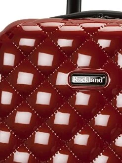 Rockland Quilt Hardside Expandable Spinner Wheel Luggage Set, Red, 3-Piece (20/24/28) 11 Rockland Quilt Hardside Expandable Spinner Wheel Luggage Set, Red, 3-Piece (20/24/28) -Luggage Factory Store 51XMPlTKQZL