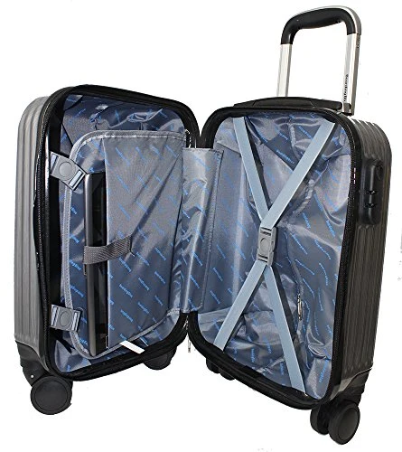 BoardingBlue China-US Airlines Spinner Free Carry On Under Seat Personal Item (Pink) 6 BoardingBlue China-US Airlines Spinner Free Carry On Under Seat Personal Item (Pink) - Image 5