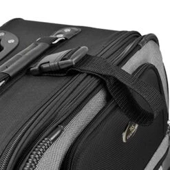 U.S. Traveler New Yorker Lightweight Softside Expandable Travel Rolling Luggage Set, Black/Grey, 4-Piece (15/21/25/29) 19 U.S. Traveler New Yorker Lightweight Softside Expandable Travel Rolling Luggage Set, Black/Grey, 4-Piece (15/21/25/29) -Luggage Factory Store 51ZEorgDWvL