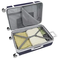 LONDON FOG Vintage Hardside Expandable Spinner Luggage, Midnight Blue, 3-Piece Set 11 LONDON FOG Vintage Hardside Expandable Spinner Luggage, Midnight Blue, 3-Piece Set -Luggage Factory Store 51aazwAOU3L