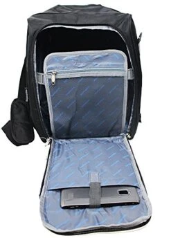 BoardingBlue Rolling Personal Item Under Seat For American, Spirit Frontier Airlines Black W Navy -Luggage Factory Store 51cWPEMqFmL 9621c311 04d0 4a54 b3e4 78e866d6095d