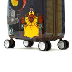 Olympia Luggage King Sejong Art Series 25 Inch Mid-size Rolling Case, Khaki, One Size -Luggage Factory Store 51cb63uNHOL