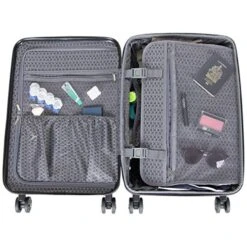 Kenneth Cole Reaction Women's Sophie Backpack Silky Nylon 15" Laptop & Tablet RFID Bookbag For School, Work, & Travel, Black With 20" Carry-On, One Size 31 Kenneth Cole Reaction Women's Sophie Backpack Silky Nylon 15" Laptop & Tablet RFID Bookbag For School, Work, & Travel, Black With 20" Carry-On, One Size -Luggage Factory Store 51dCodDqYPL e90cffd4 975e 4ab1 bfb8 68d6475dbad3