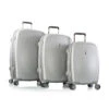 Heys America Motif Neige 3pc Hardside Spinner Set (Silver) -Luggage Factory Store 51dEE20 aiL